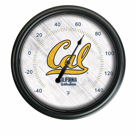 HOLLAND BAR STOOL CO University of California Indoor/Outdoor LED Thermometer ODThrm14BK-08Cal-Un